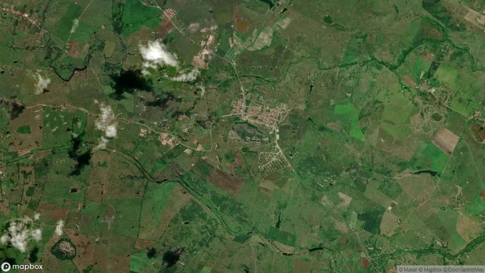Imagem aérea de serrinha