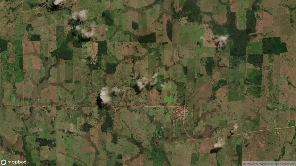 Imagem aérea de corumbiara
