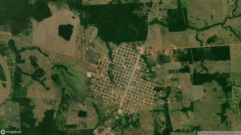 Vista aérea de Nova Mamoré