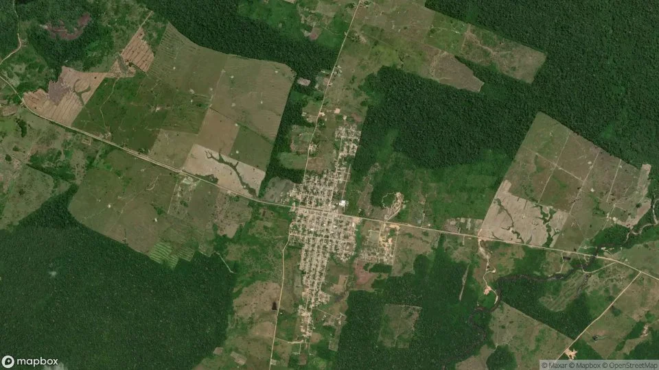 Imagem aérea de caroebe