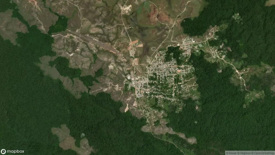 Imagem aérea de pacaraima