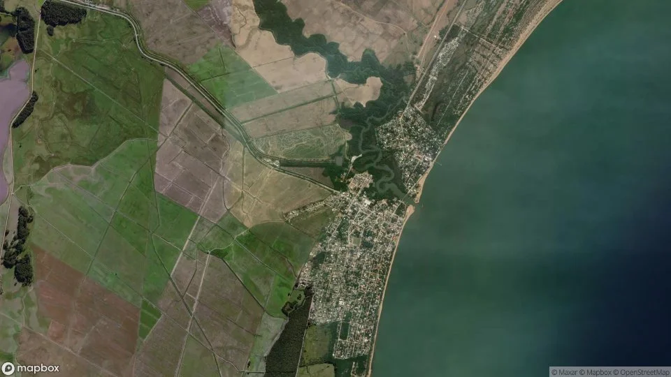 Imagem aérea de arambare