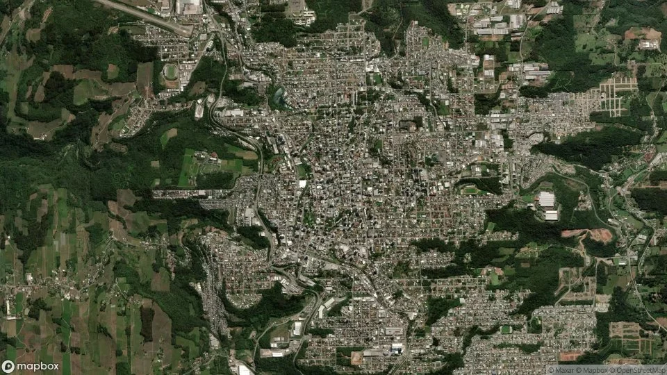 Vista aérea de Bento Gonçalves