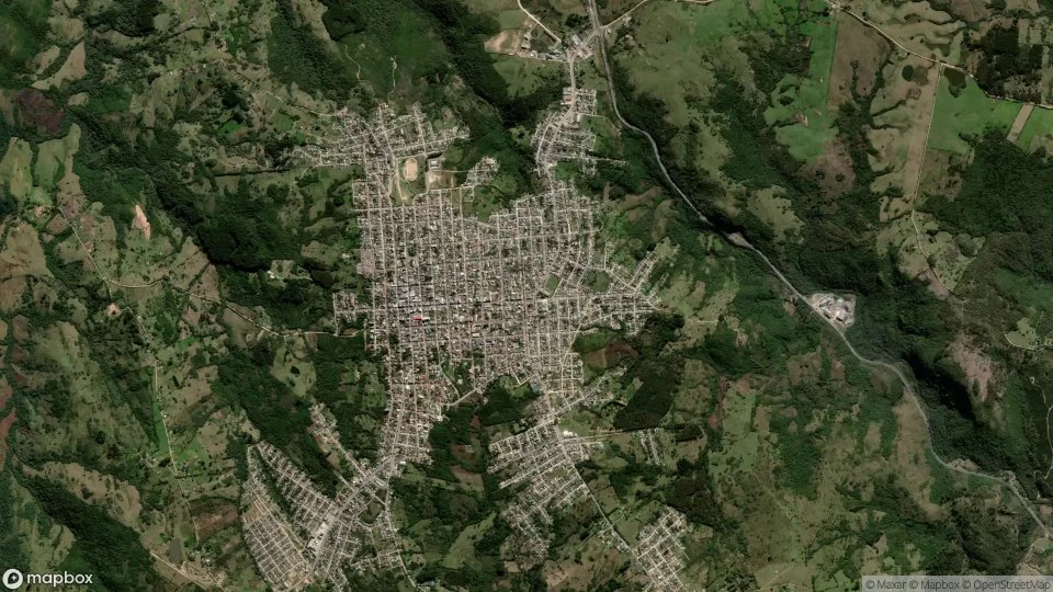 Vista aérea de Caçapava do Sul