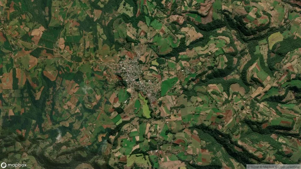 Imagem aérea de caicara