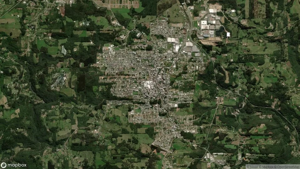 Vista aérea de Carlos Barbosa