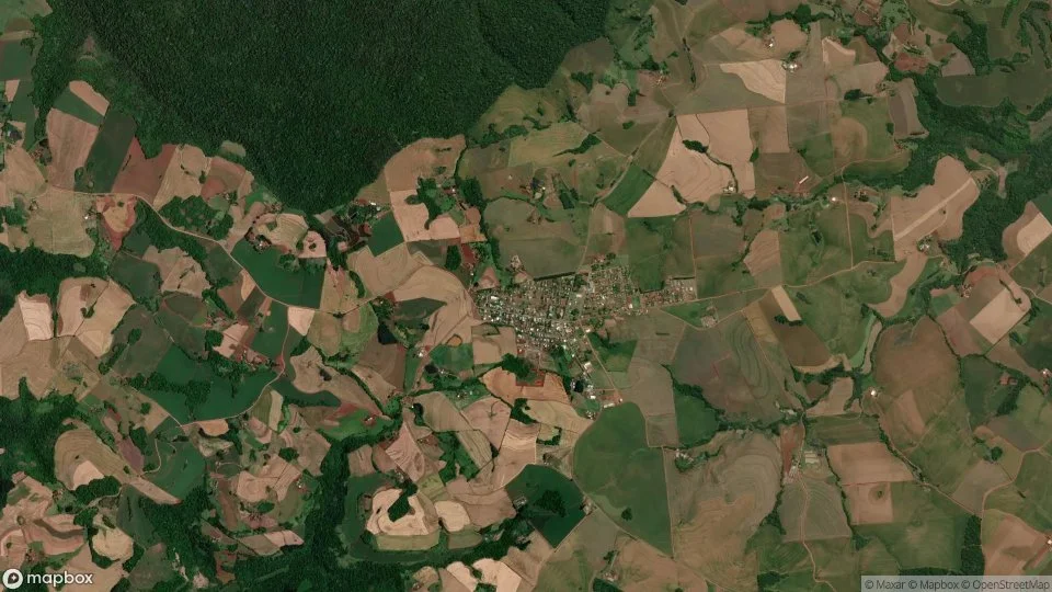 Imagem aérea de derrubadas
