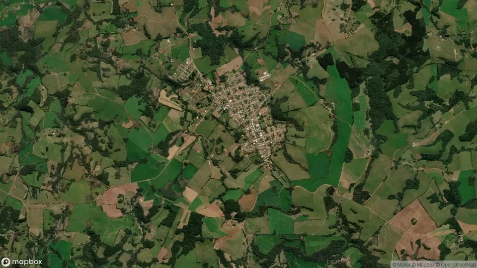 Imagem aérea de ibirapuita