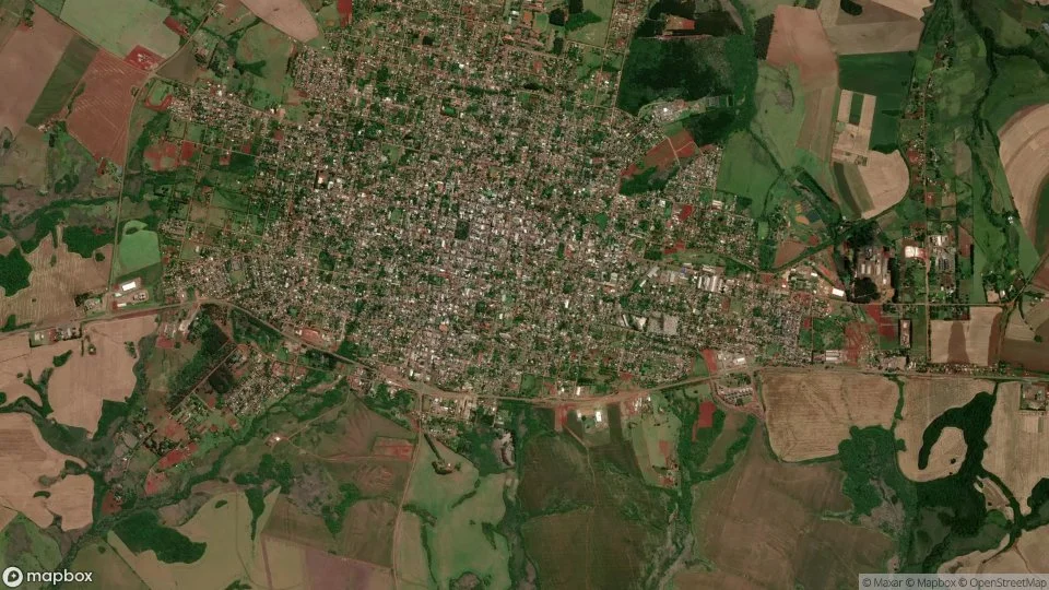 Vista aérea de São Luiz Gonzaga