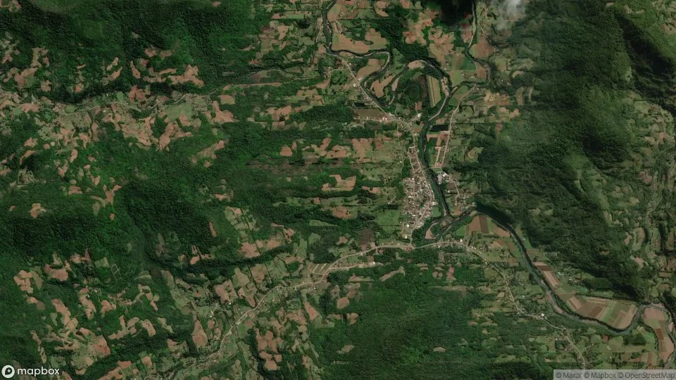 Imagem aérea de sinimbu