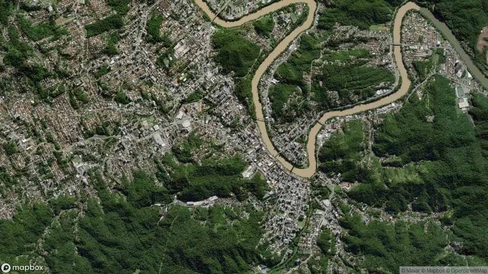 Vista aérea de Blumenau