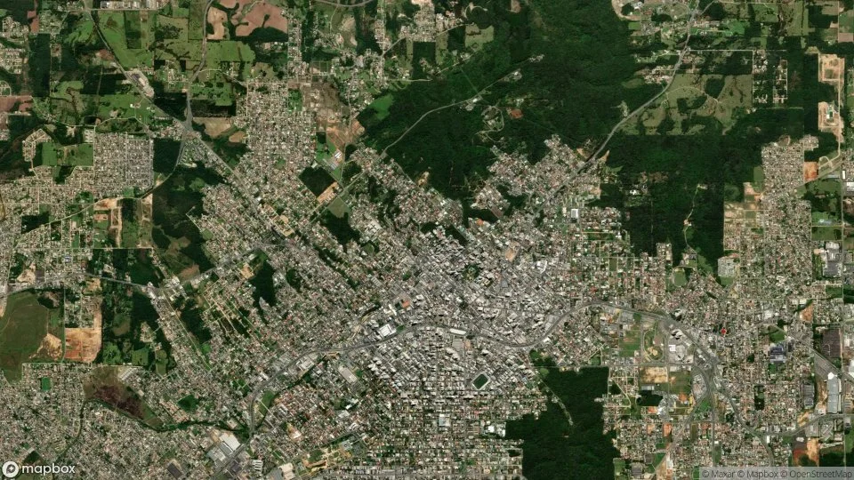 Vista aérea de Criciúma
