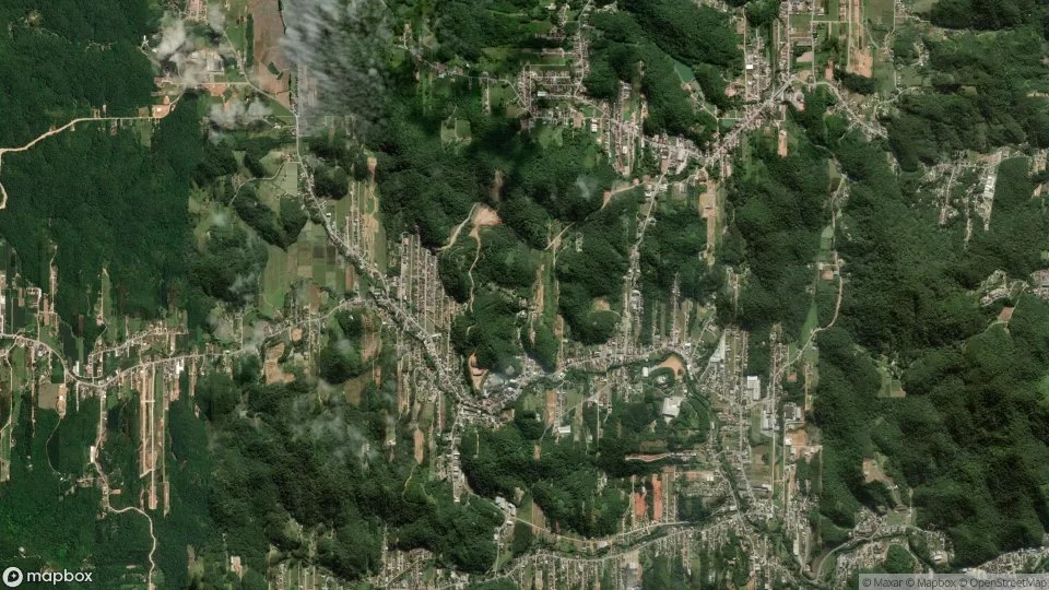 Imagem aérea de guabiruba