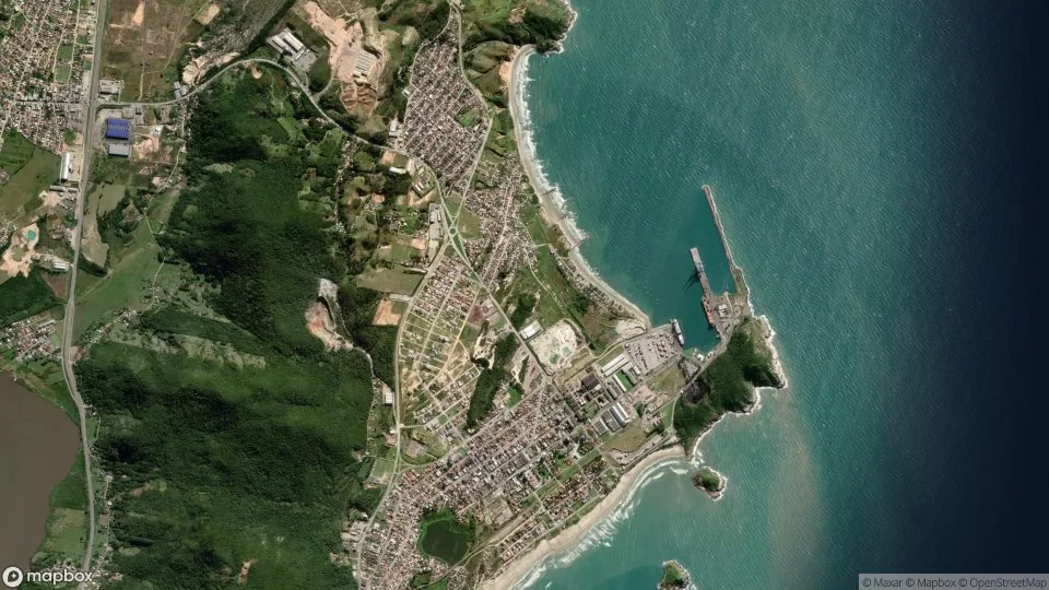 Vista aérea de Imbituba