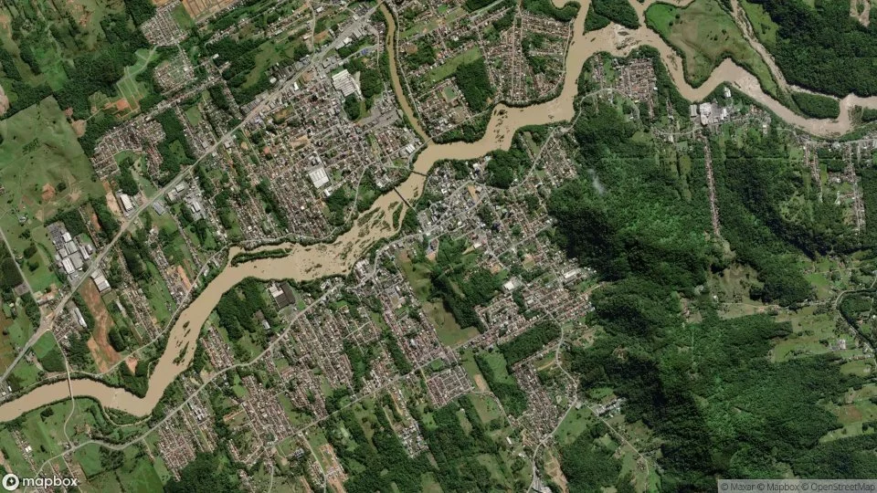 Vista aérea de Indaial