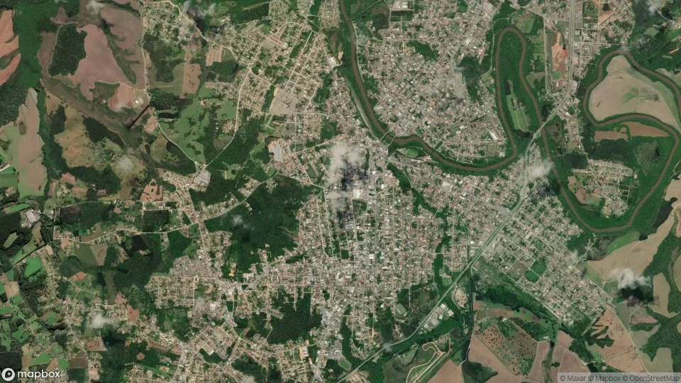 Imagem aérea de mafra
