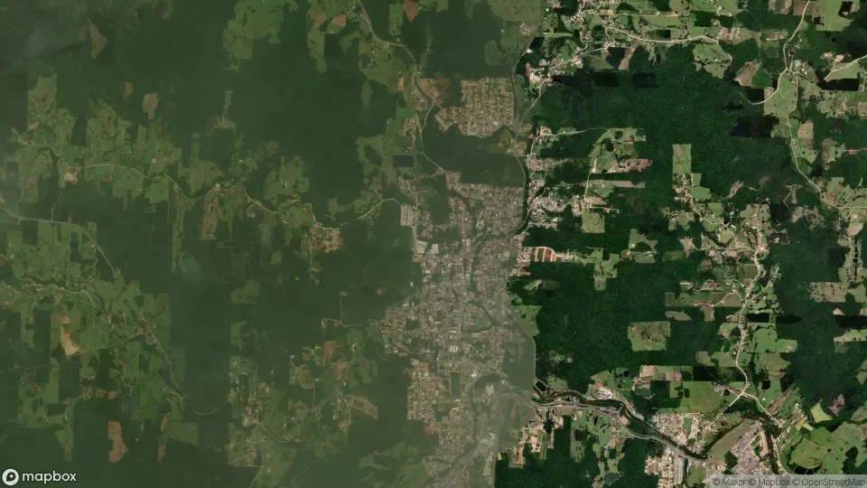 Imagem aérea de urussanga