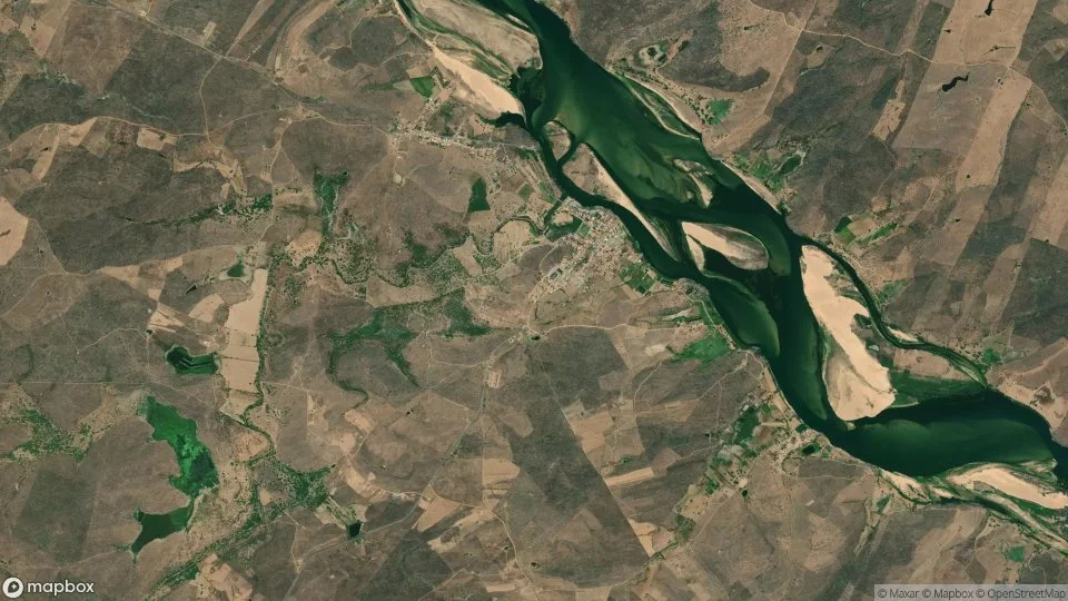 Imagem aérea de gararu