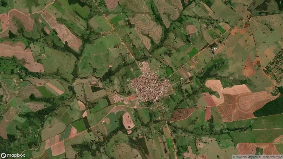 Imagem aérea de anhumas