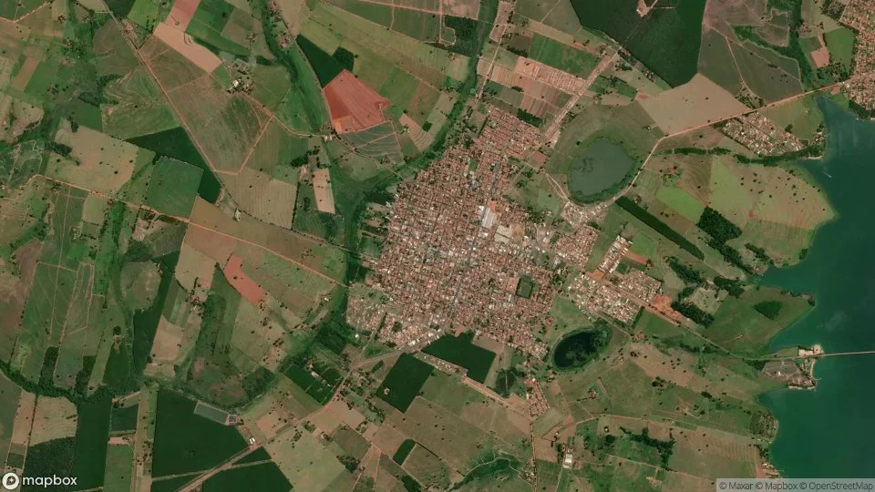 Imagem aérea de buritama