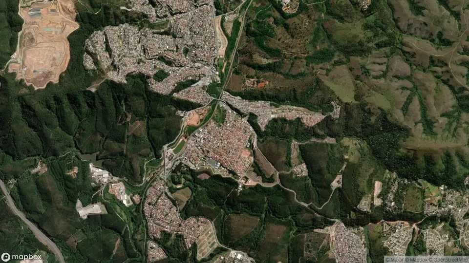 Vista aérea de Caieiras