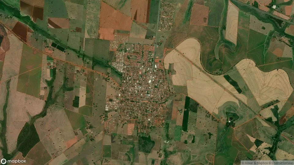 Imagem aérea de castilho