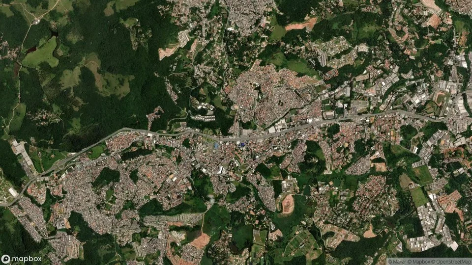 Vista aérea de Cotia