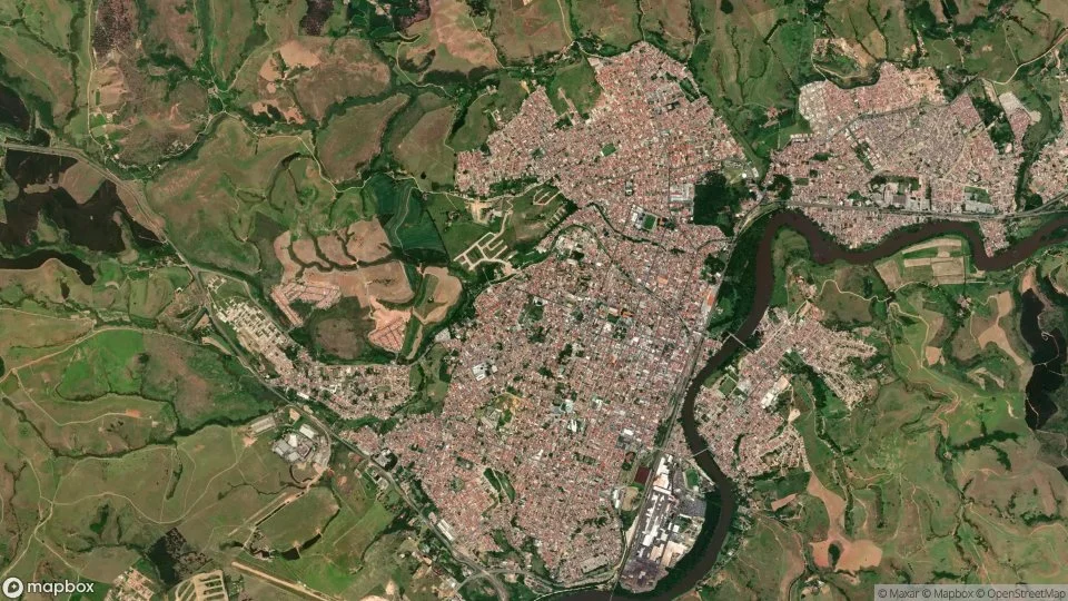 Vista aérea de Cruzeiro