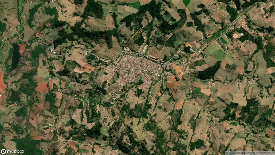 Imagem aérea de divinolandia
