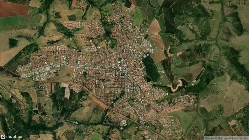 Vista aérea de Garça