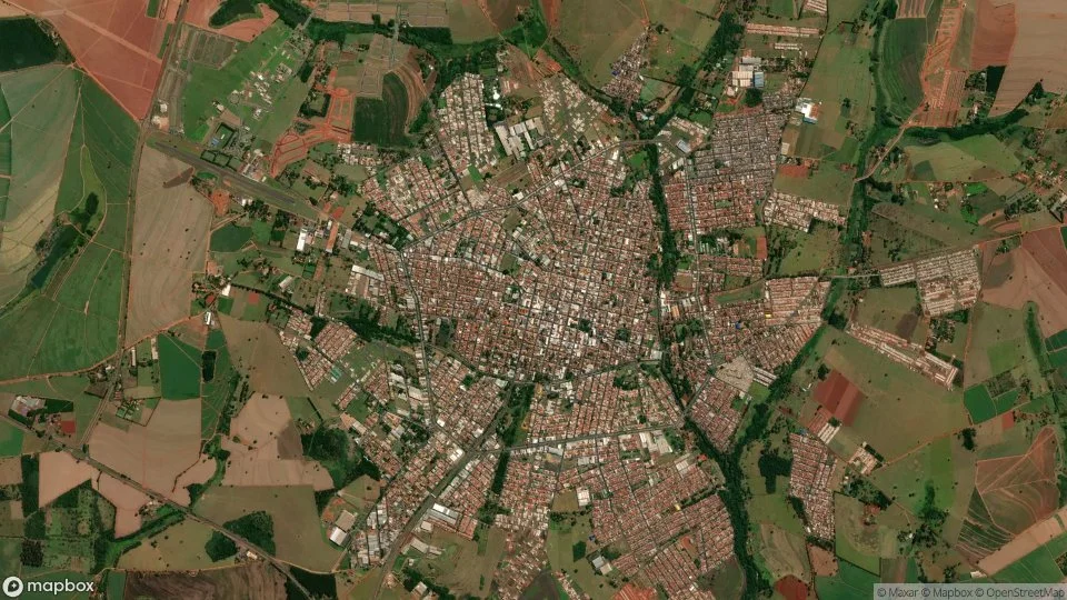 Vista aérea de Ibitinga