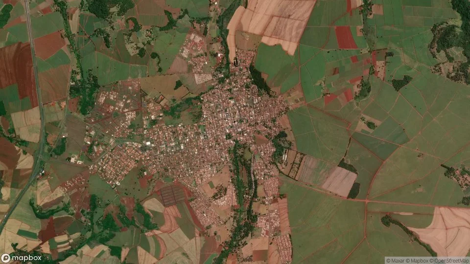 Imagem aérea de igarapava