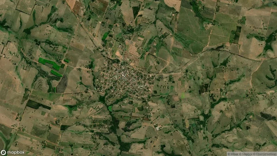Imagem aérea de irapuru