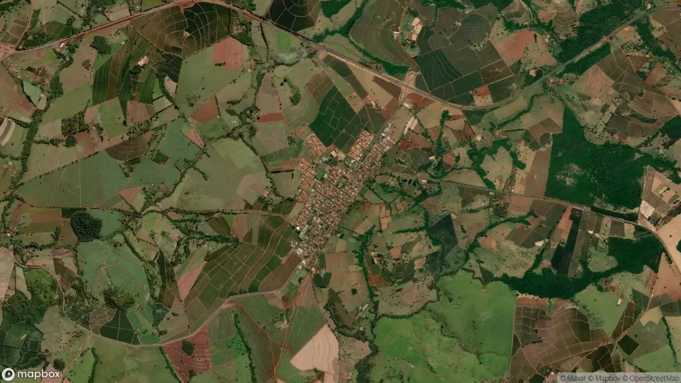 Imagem aérea de itirapua