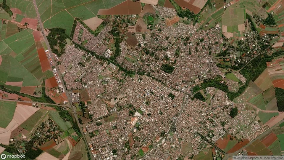 Vista aérea de Jaboticabal