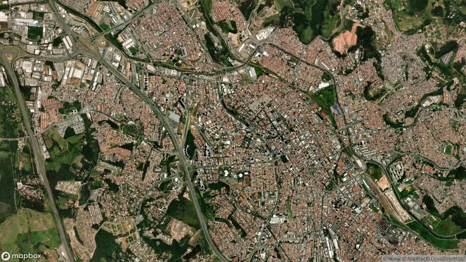 Imagem aérea de jundiai