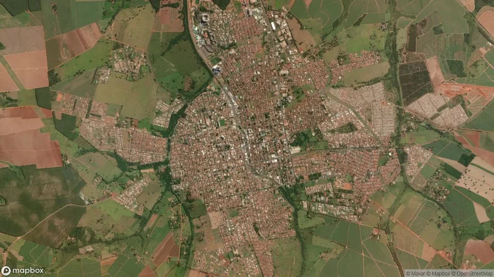 Vista aérea de Olímpia