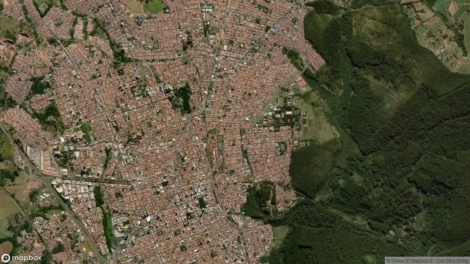 Vista aérea de Rio Claro