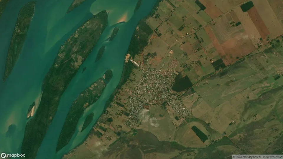 Vista aérea de Rosana