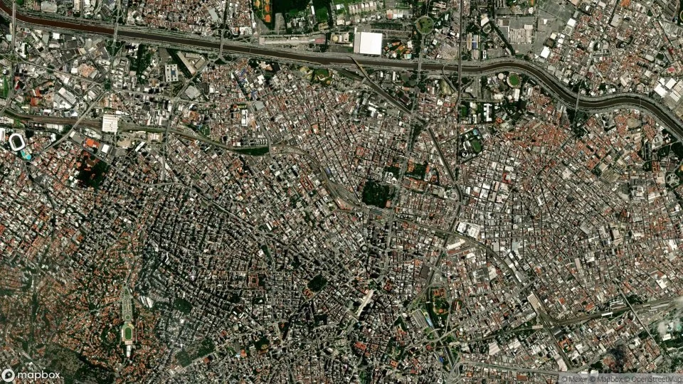 Vista aérea de São Paulo
