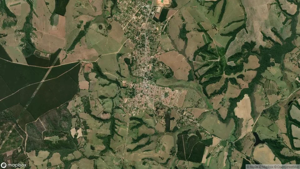 Imagem aérea de sarapui