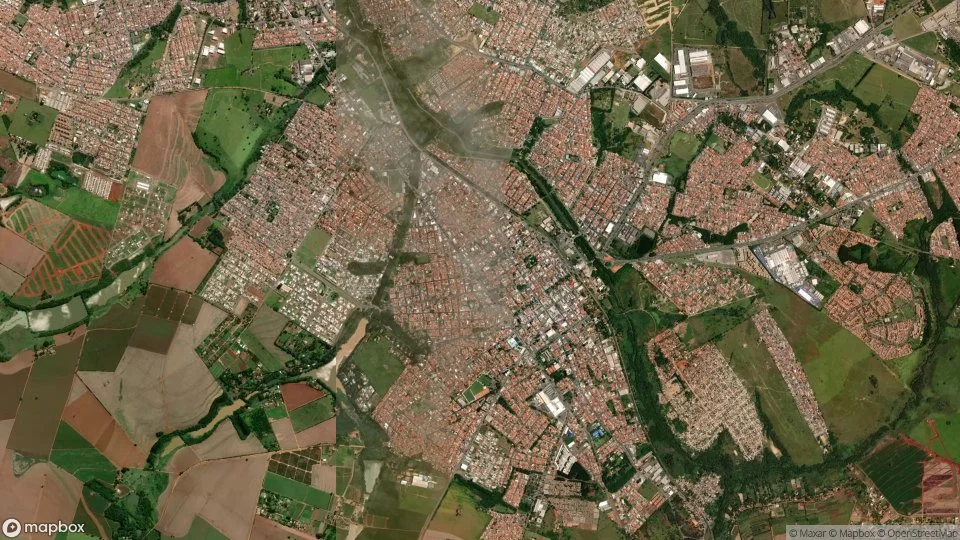 Imagem aérea de sumare