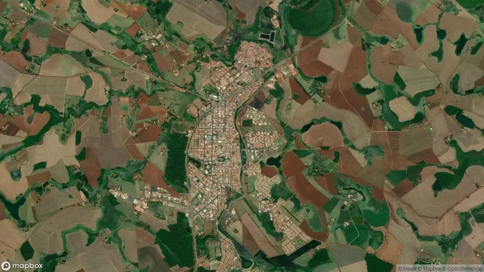 Vista aérea de Taquarituba
