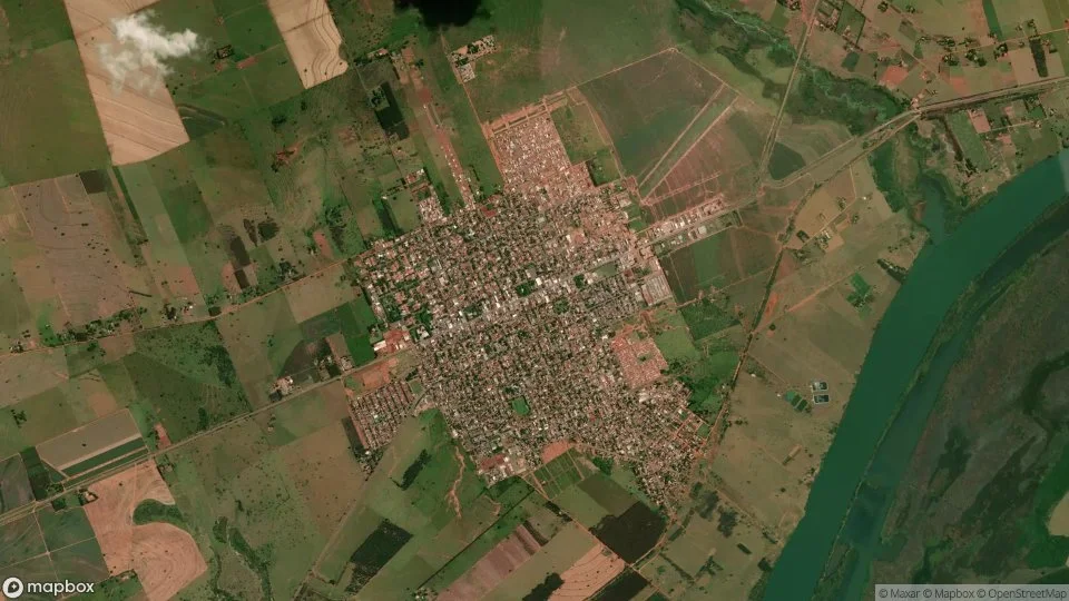 Vista aérea de Teodoro Sampaio