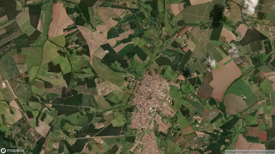 Imagem aérea de torrinha