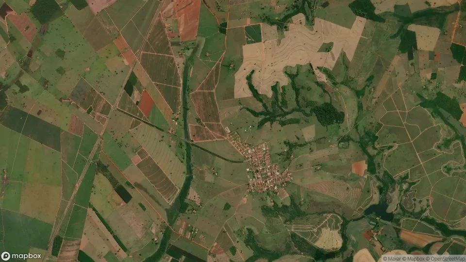 Imagem aérea de turiuba