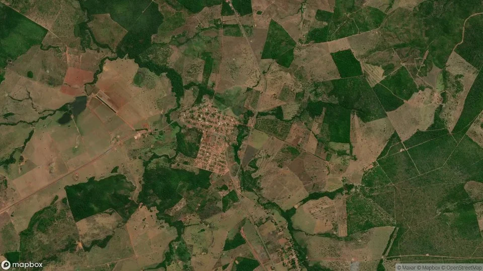 Imagem aérea de angico