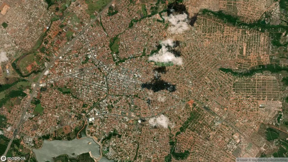 Imagem aérea de araguaina