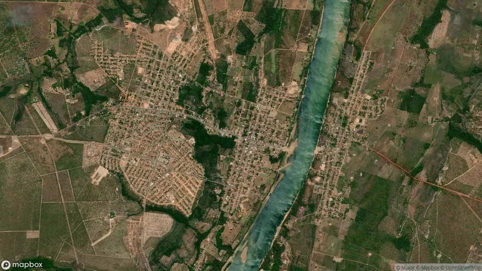 Vista aérea de Miracema do Tocantins